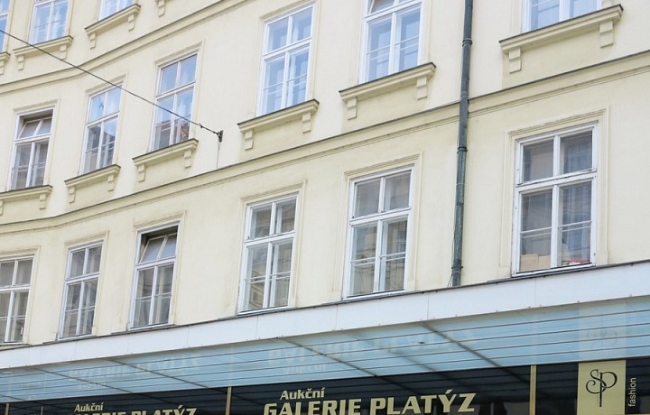 Nádvoří s Galerií Platýz