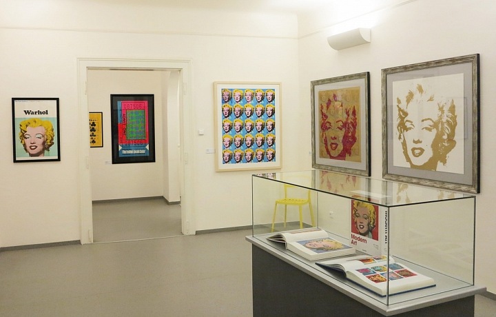 Andy Warhol v galerii GOAP