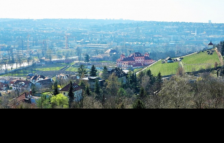 Pohled na Troju z Havránky