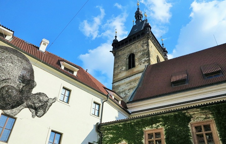 Novoměstská radnice - dvůr