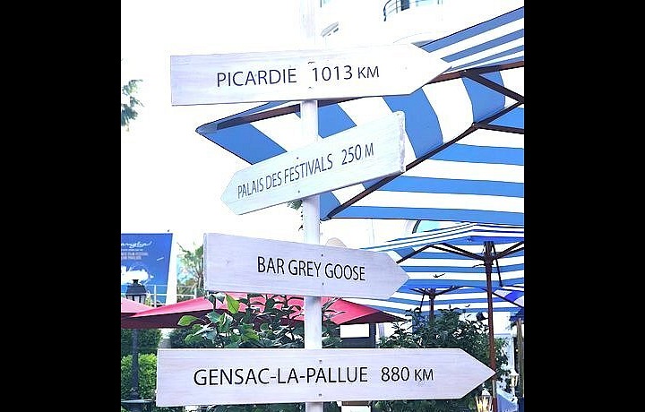 Zahrada hotelu Majestic Barriere Cannes