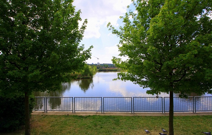 Luxusní místo u řeky Vltavy