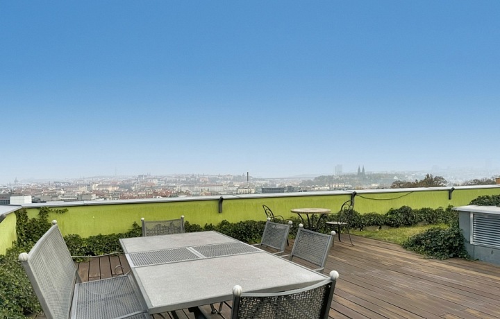 Výhled z terasy je dechberoucí