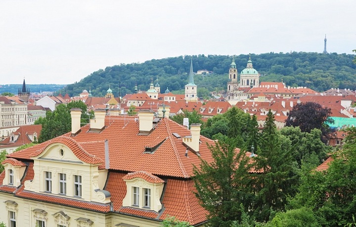 Krásné výhledy z vily Richter