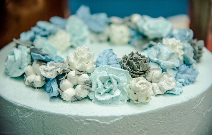 Detail nádherných dortů