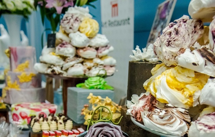 Detail nádherných dortů