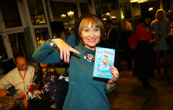 Petra Černocká na křtu