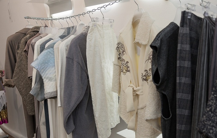 Luxusní butik v centru Prahy.