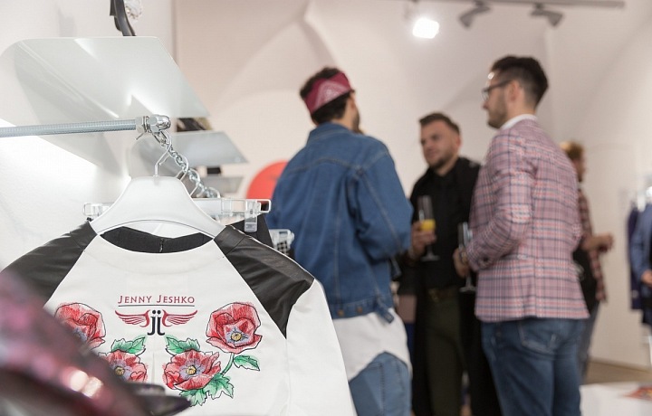 Luxusní butik v centru Prahy.