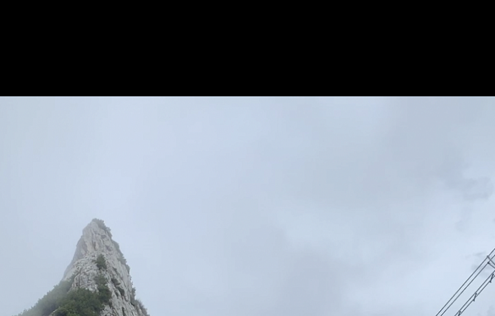 Ferrata je pro pokročilé. 