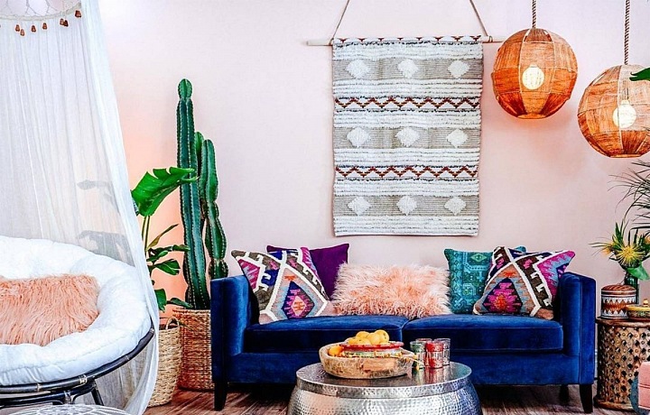 Interiér ve stylu Jungalow