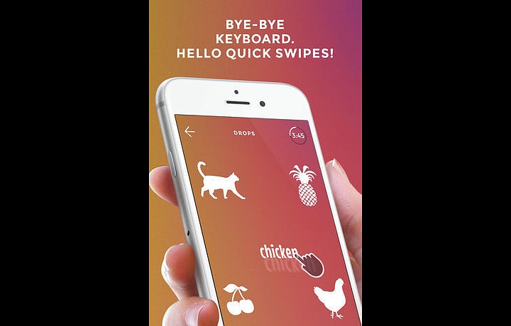 Řečí aplikace jsou obrázky