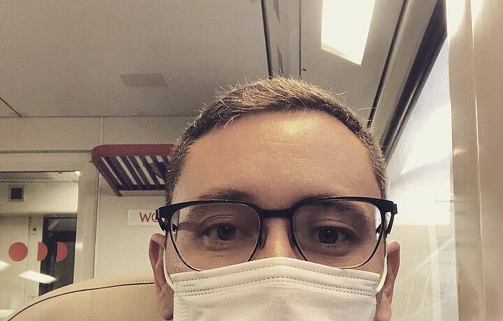 Jiří Ovčáček rád jezdí na výlet vlakem.