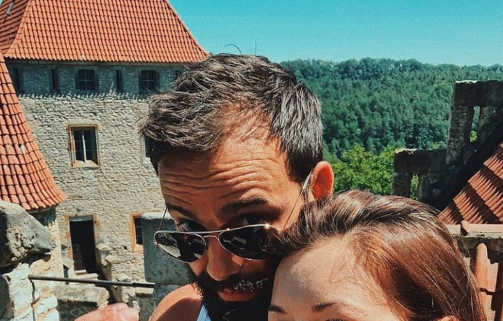 Jitka s bývalým manželem. 