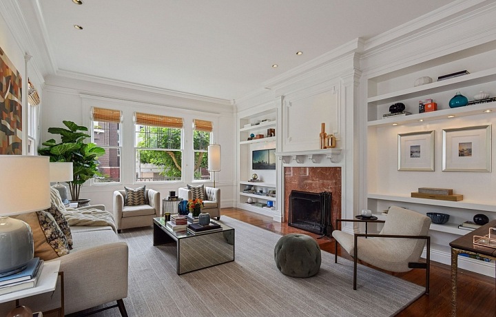 Julia Roberts obývací část vily