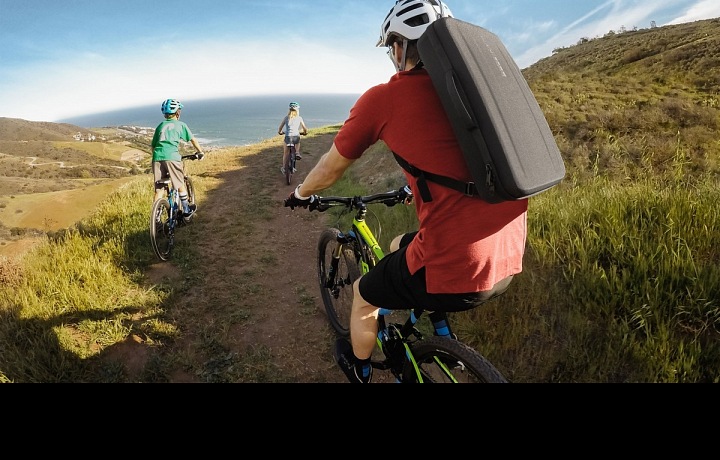 GoPro Karma, jednoduchý převoz na zádech