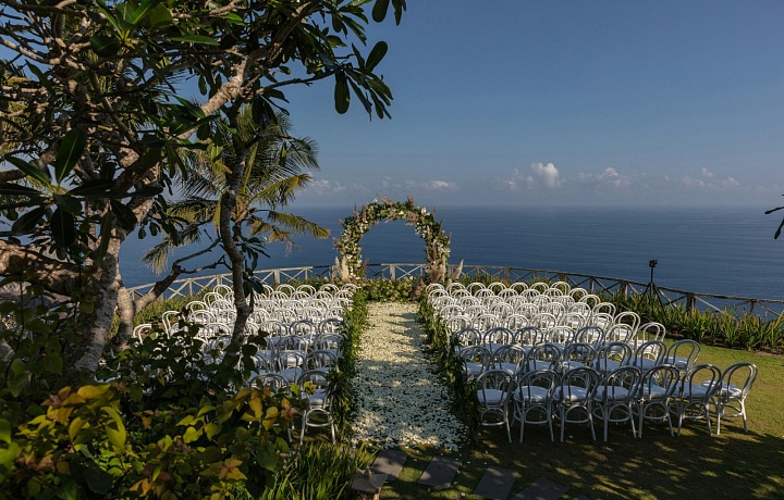 Svatba v přírodě.