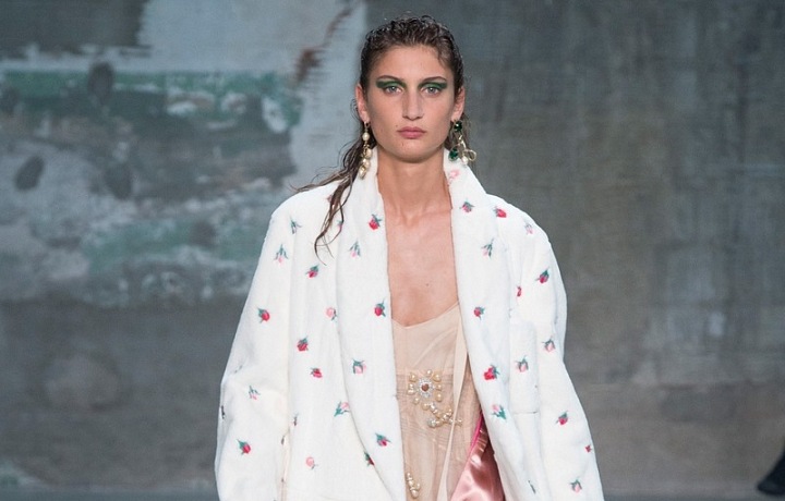 Kožešinový župan Marni