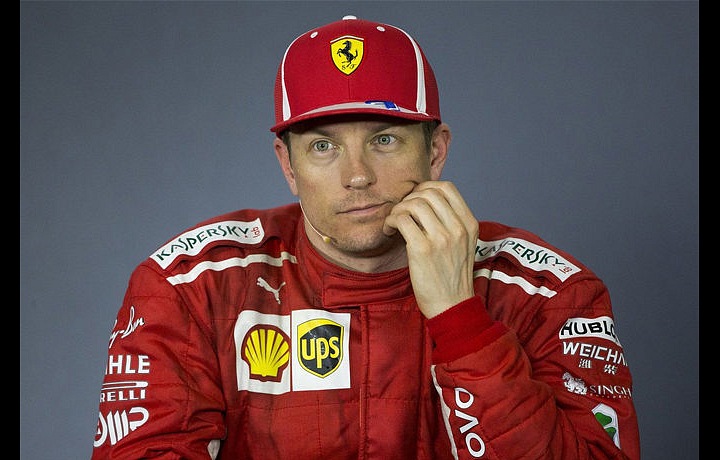 Kimi Raikkonen z týmu Ferrari