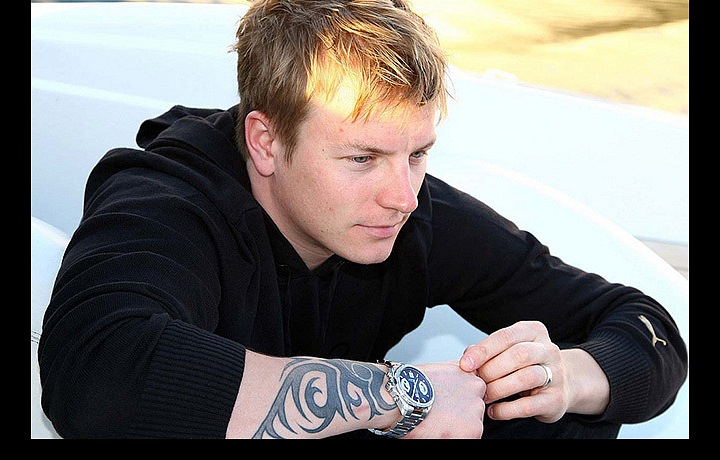 Kimi Raikkonen z týmu Ferrari
