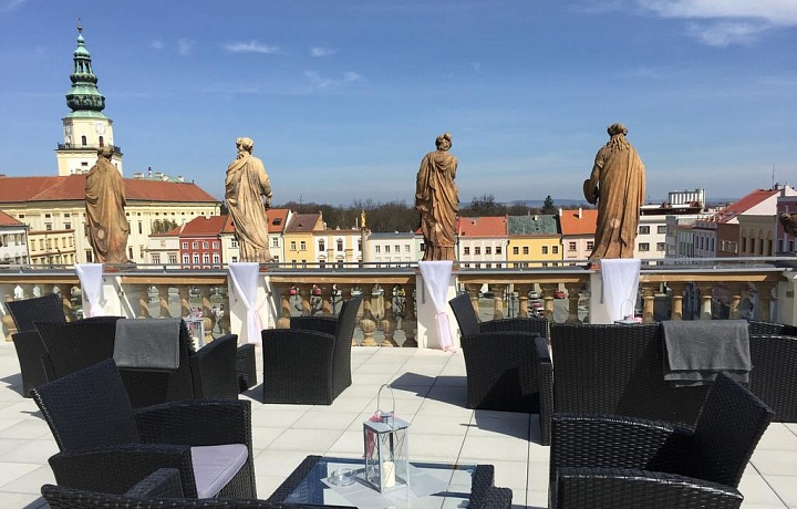 Luxusní gerasa hotelu U Zlatého kohouta