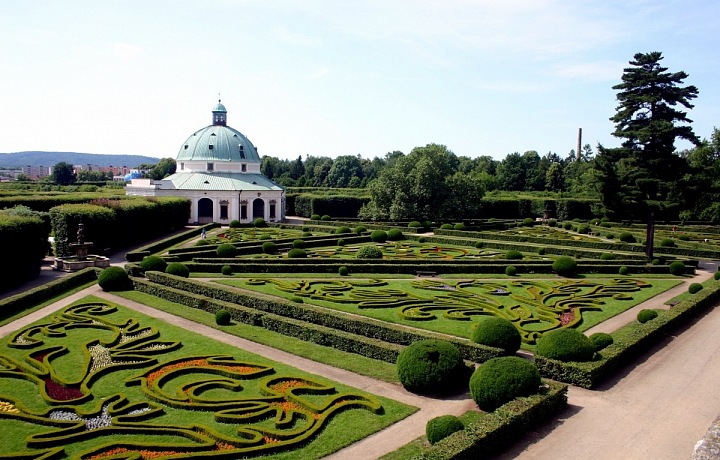 The Flower Garden in Kroměříž