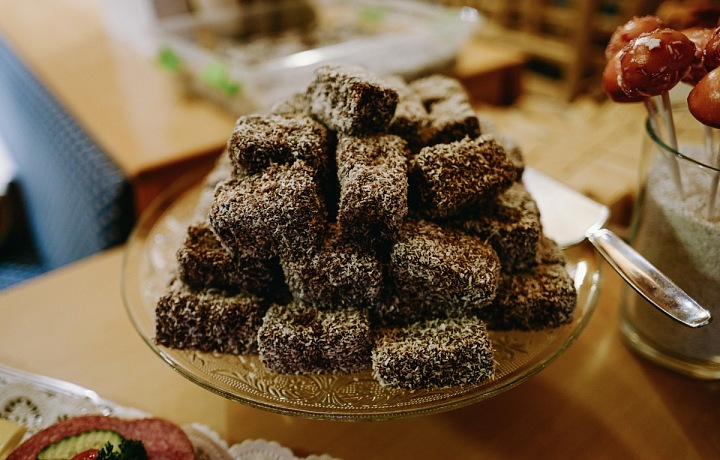  Lamingtonka, australská cukrovinka