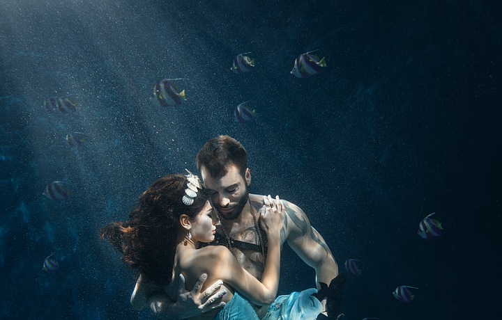 mořský bojovník Noa - Václav Noid Bárta a  Galateia - Šárka Karnetová