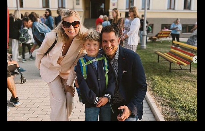 Syn Mathias šel poprvé do školy i u Leitgebů