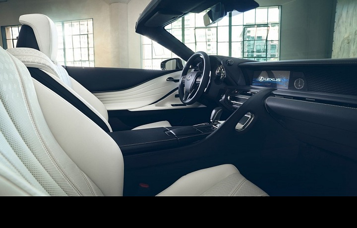 Lexus LC Convertible Concept, interiér