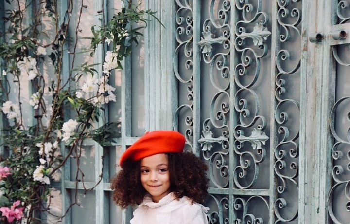 Pětiletá newyorčanka prostě módu miluje. 