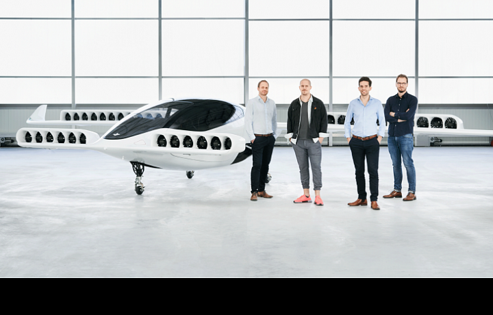 Lilium Jet se svými tvůrci