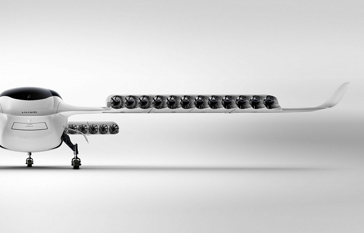 Letecké taxi Lilium Jet