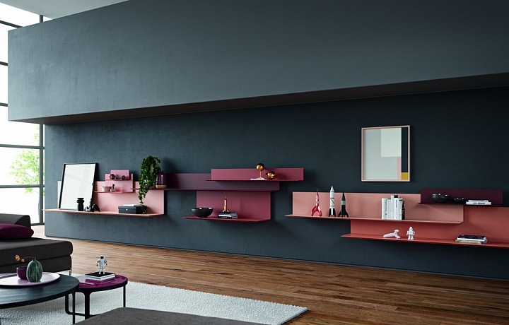 Designové novinky 2018, Policové díly Lilu, Interlübke