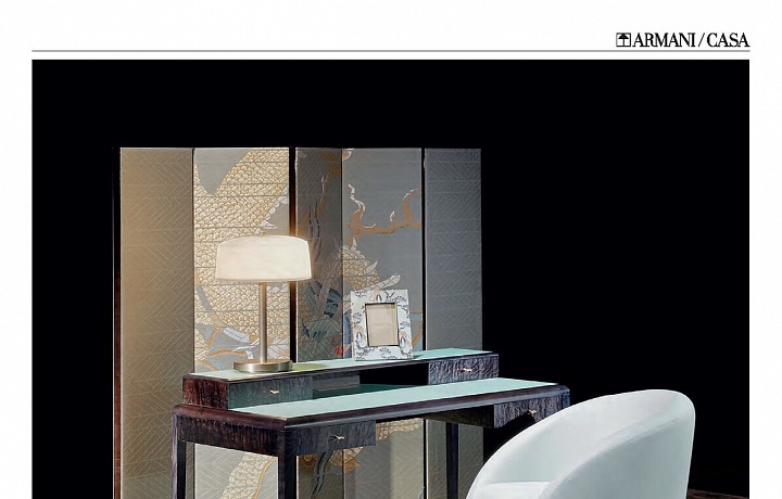 Luxusní interiér Armani Casa.