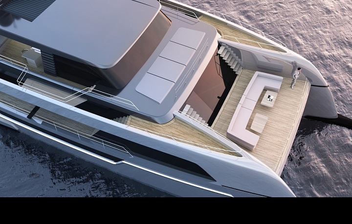 Koncept jachty 120 Sunreef Power