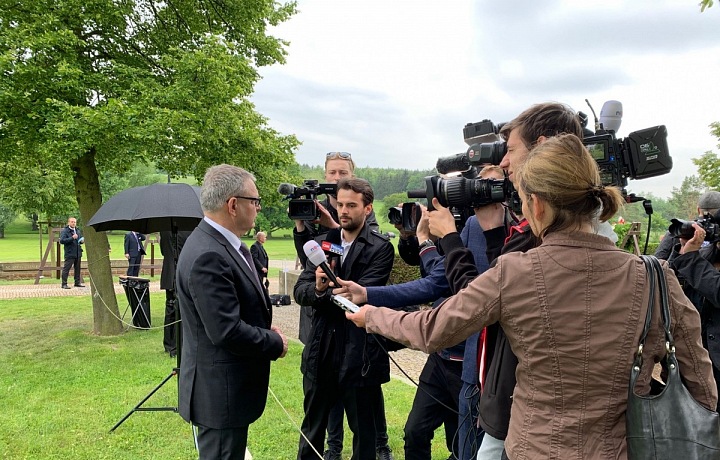 Lubomír Zaorálek v Lidicích