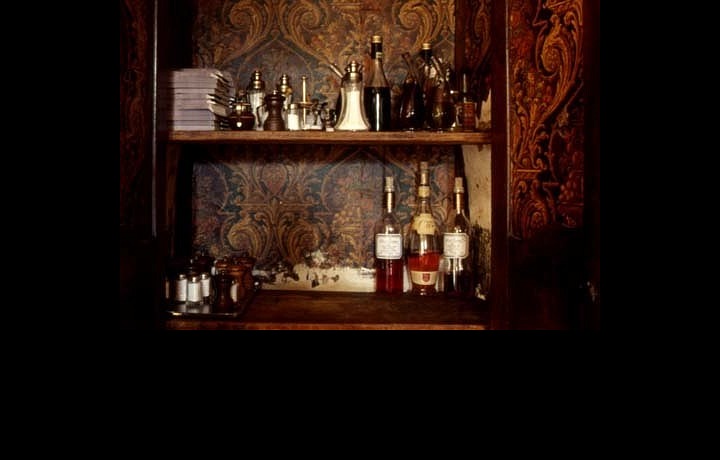 Zákoutí hotelu  La Colombe d'Or 