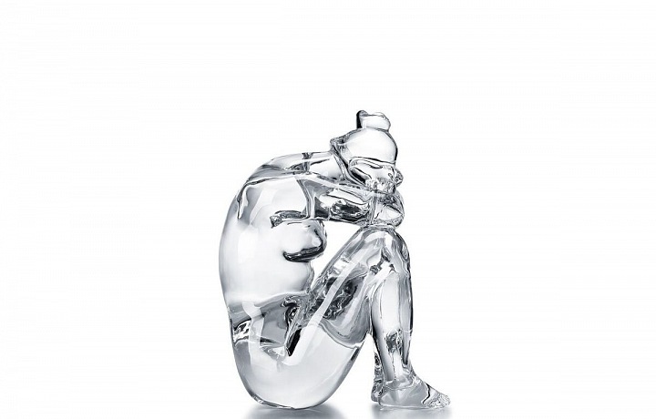 Křišťálová soška MAILLOL LA NUIT