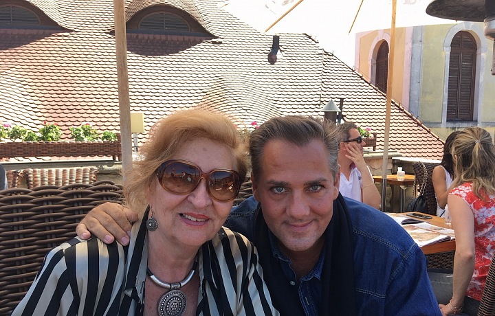 Nejkrásnější žena na světě je ale pro Sašu Jányho jeho maminka. 