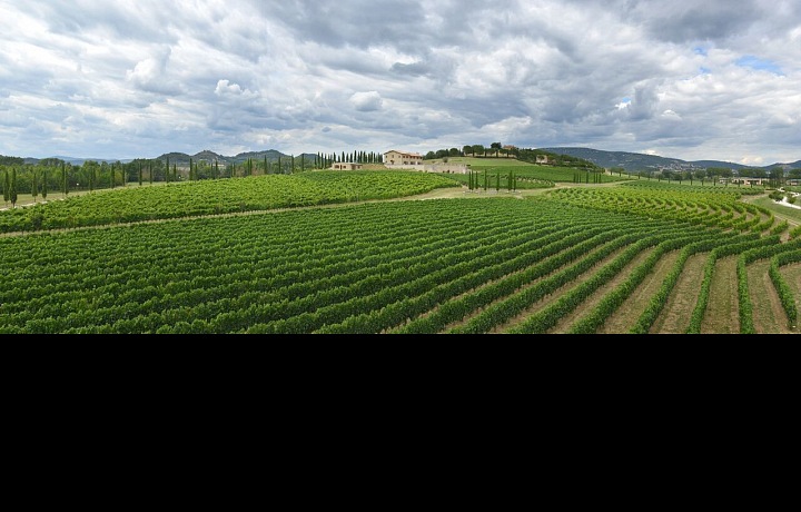 Solomeo se pyšní krásnou přírodou