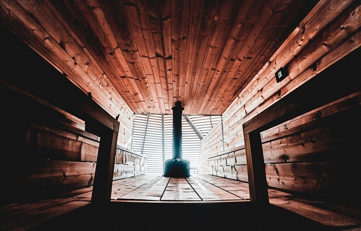 Finská sauna v Helsinkách Löyly