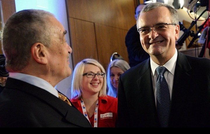 Miroslav Kalousek s Karlem Schwarzenbergem.