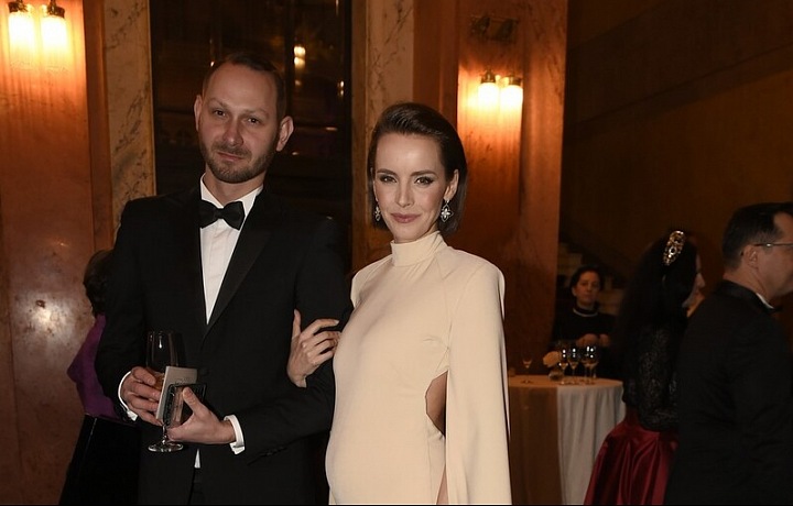 Těhotná Gabriela Lašková se svým naželem