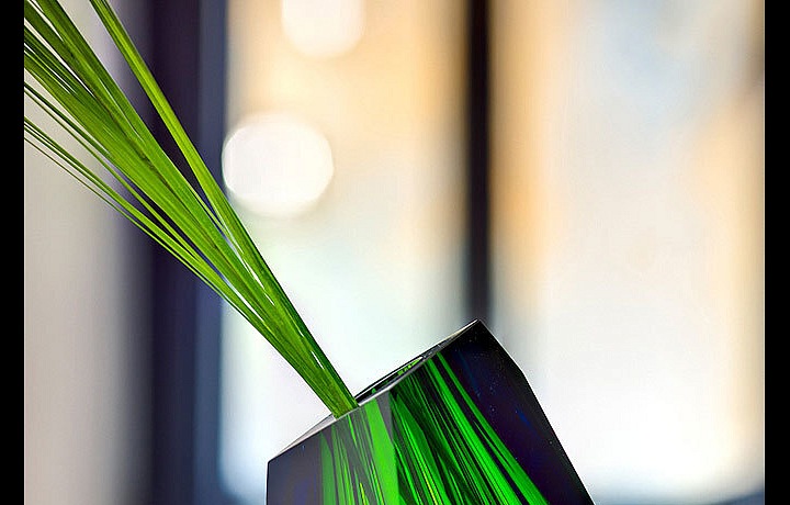 Moderní design - kříšťálová váza