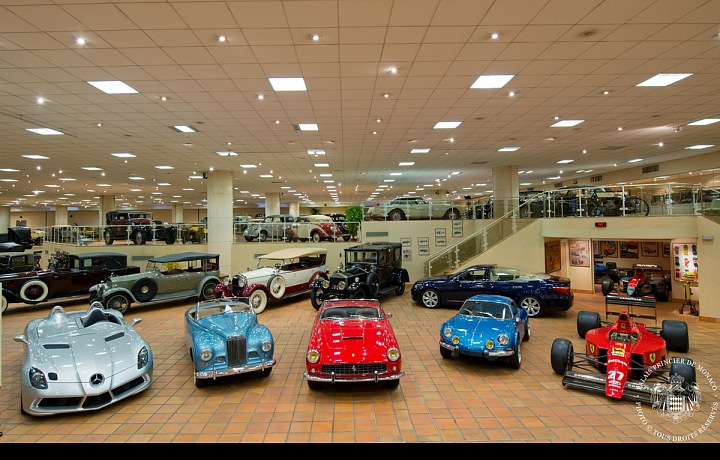 Museum, privátní sbírka aut Rainiera III