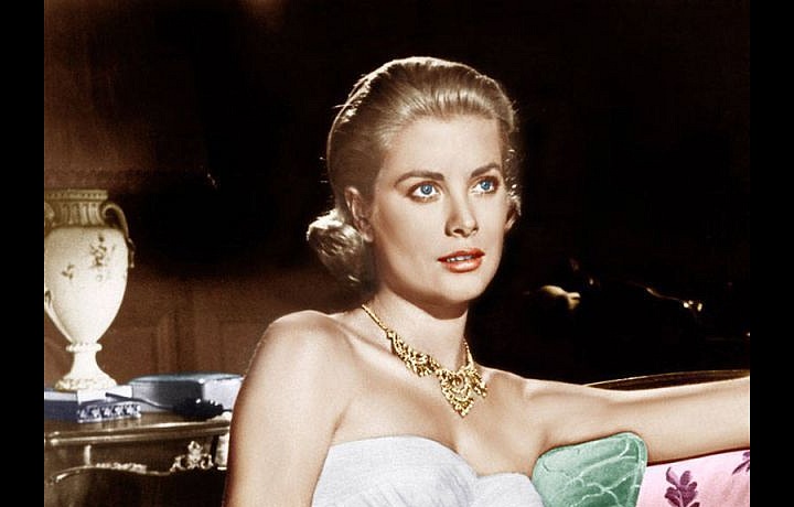 Grace Kelly, šaty Edith Head