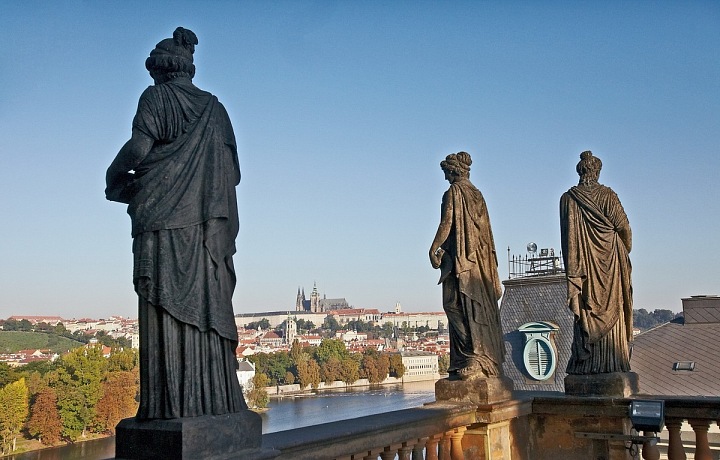 Národní divadlo-pohled ze shora