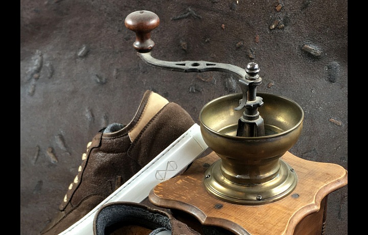 Tenisky z kávových zrn