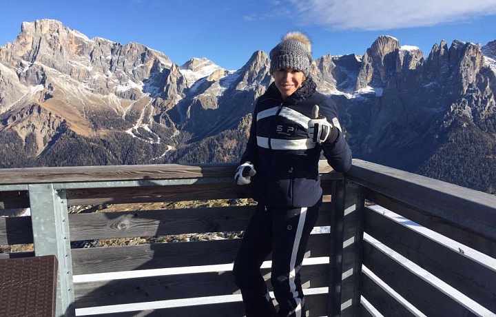 Kateřina Neumannová v italském Trentu